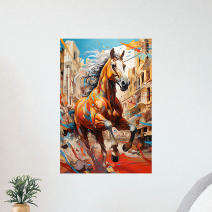 Caballo caminando por México