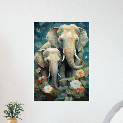 Mama y bebe elefante 2