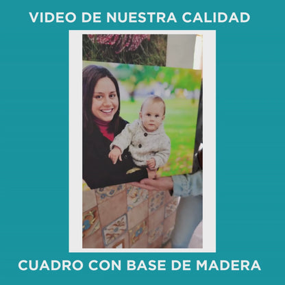 Cuadro Canvas Personalizado (con bastidor) 60x40 cm