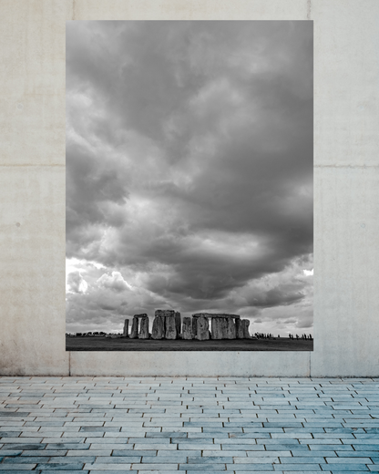 Día Nublado en Stonehenge