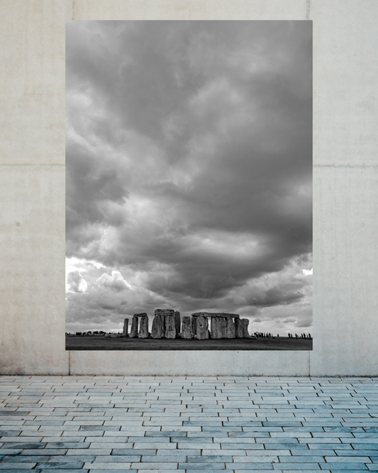 Día Nublado en Stonehenge