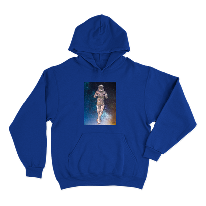 Sudadera Unisex Hombre en el espacio