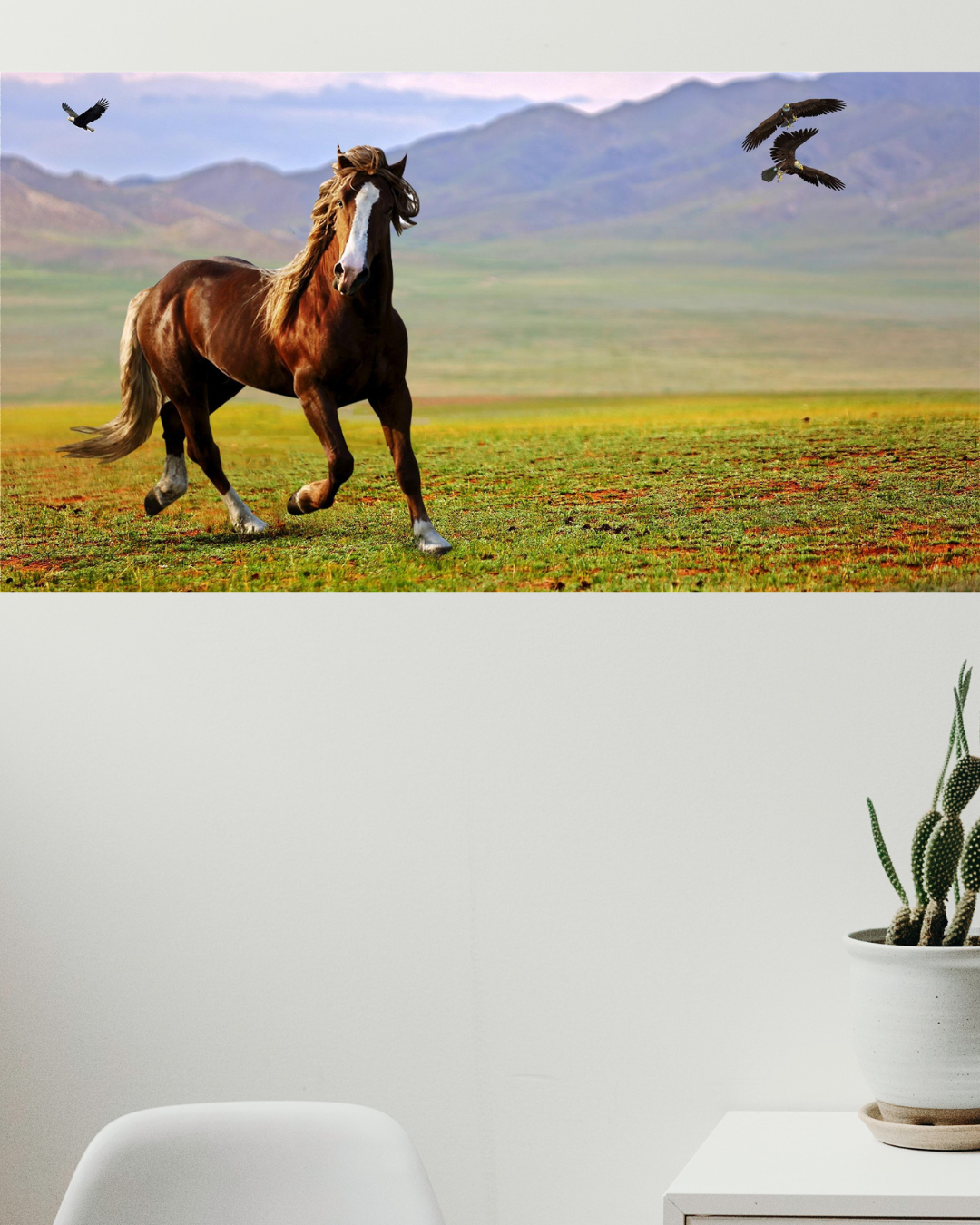 El Caballo y las Águilas