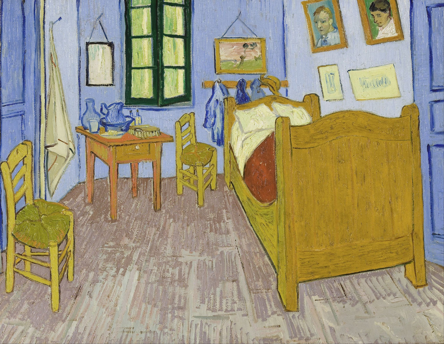 Dormitorio de van Gogh en Arles - Vincent van Gogh