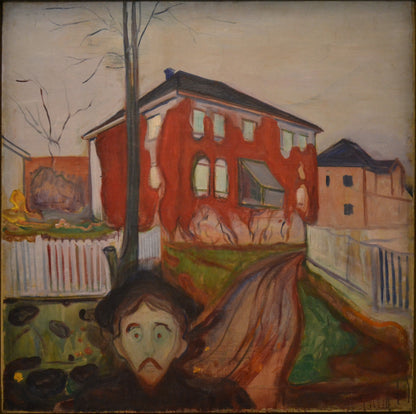 Enredadera Roja de Virginia - Edvard Munch