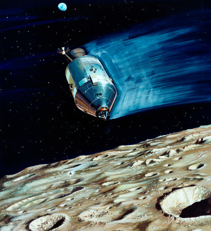 Subsatélite Expulsado a la Órbita Lunar