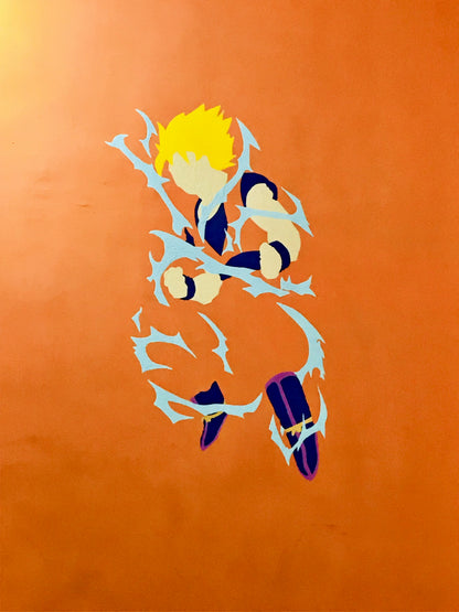 Silueta Super Saiyajin